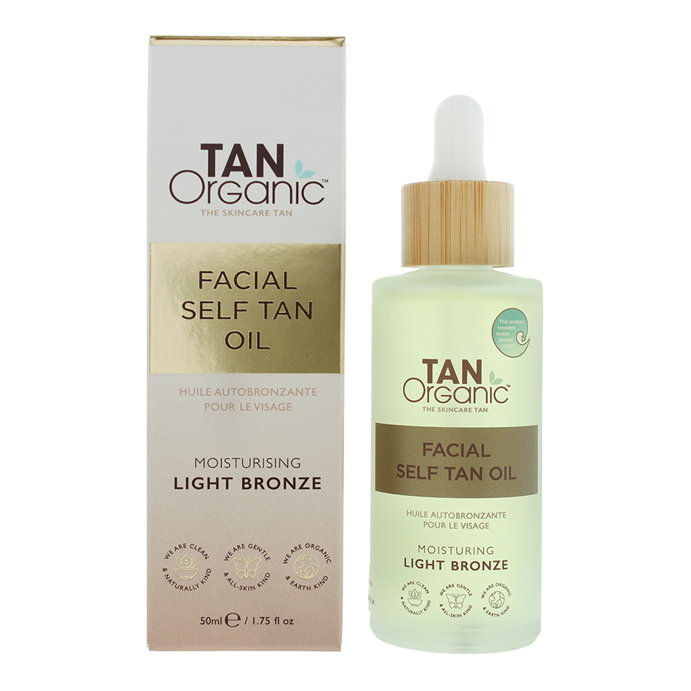 TanOrganic Womens Facial Tan Oil 50ml - One Size