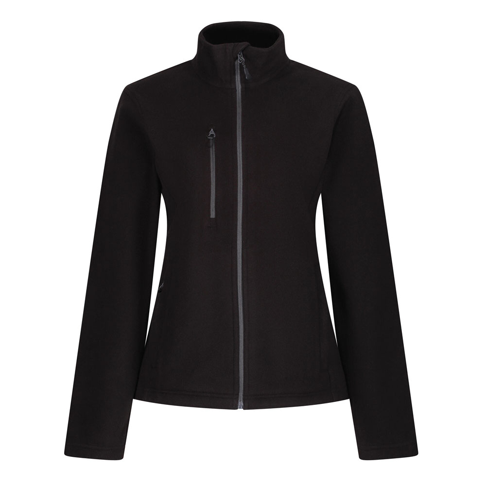 Regatta Womens Honestly Made Recycled Fleece Jacket - Black - Size 18 UK