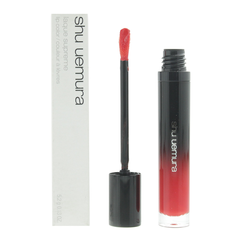 Shu Uemura Unisex Laque Supreme OR01 Ruby Orange Lip Plumper 5.4ml - One Size