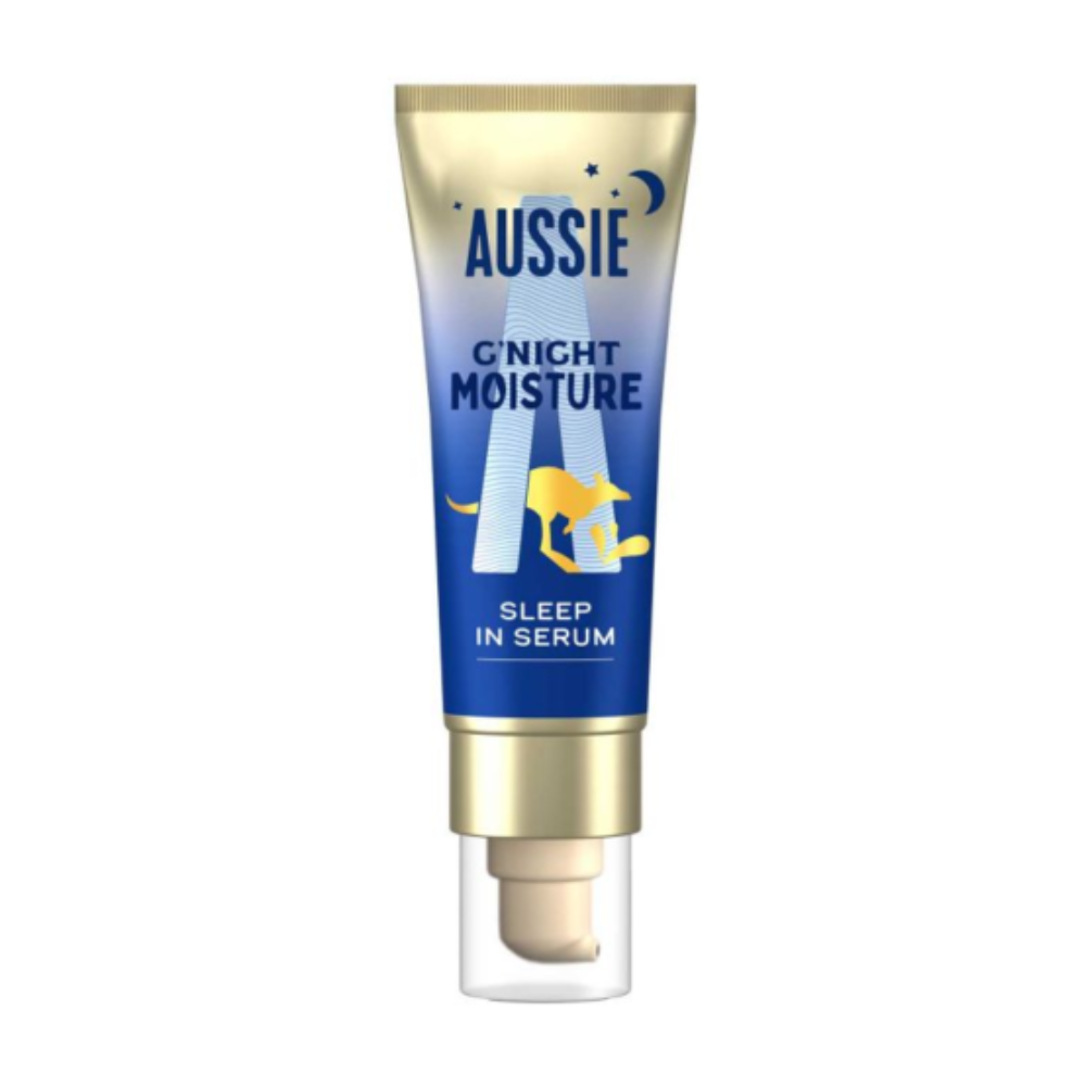 Aussie Womens G'Night Moisture Sleep in Serum - Overnight Repair Treatment for Dry, Damaged Hair 70ml - NA - One Size