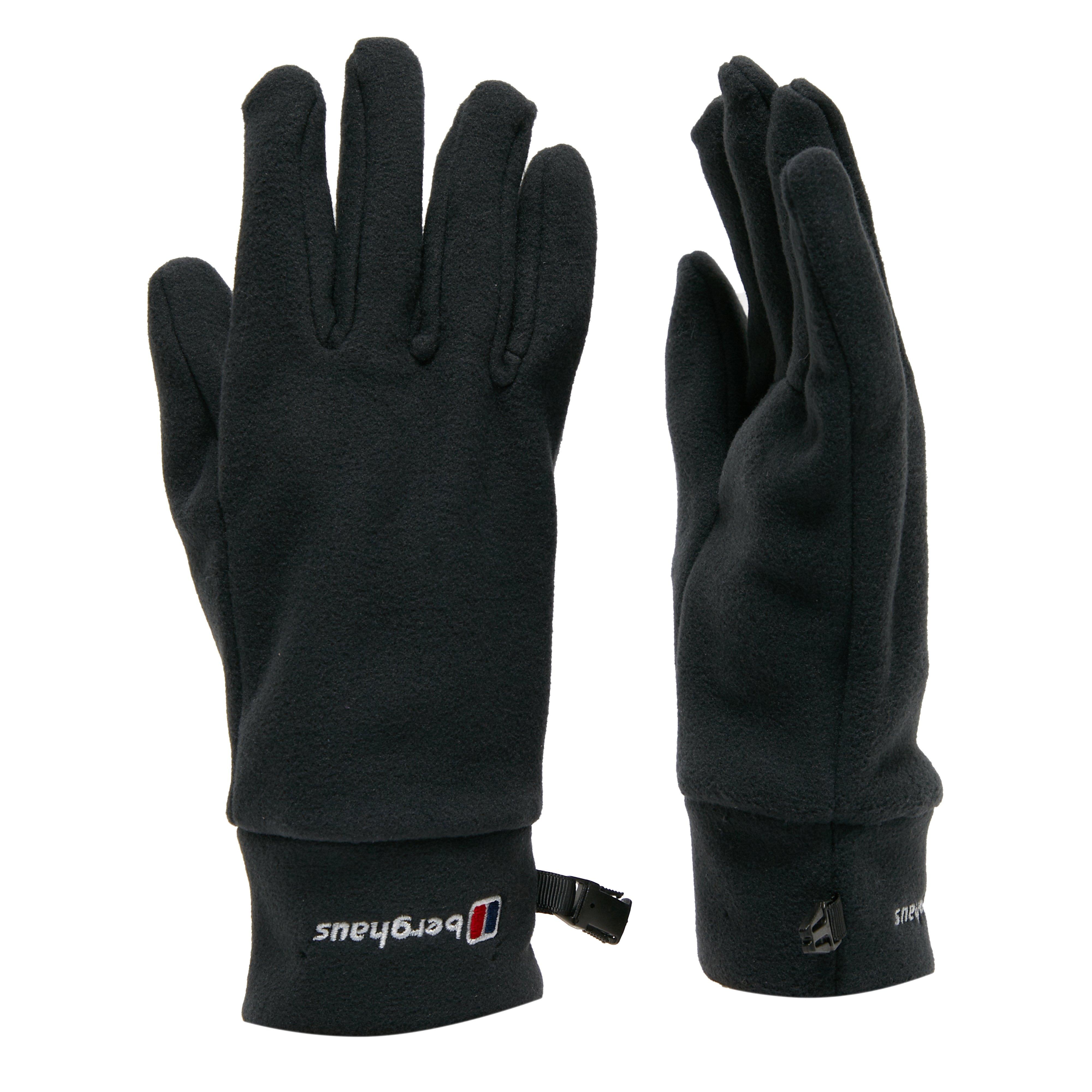 Berghaus Mens Spectrum Glove, Perfect for Hiking, Climbing and Camping in Cold - Black - Size Large