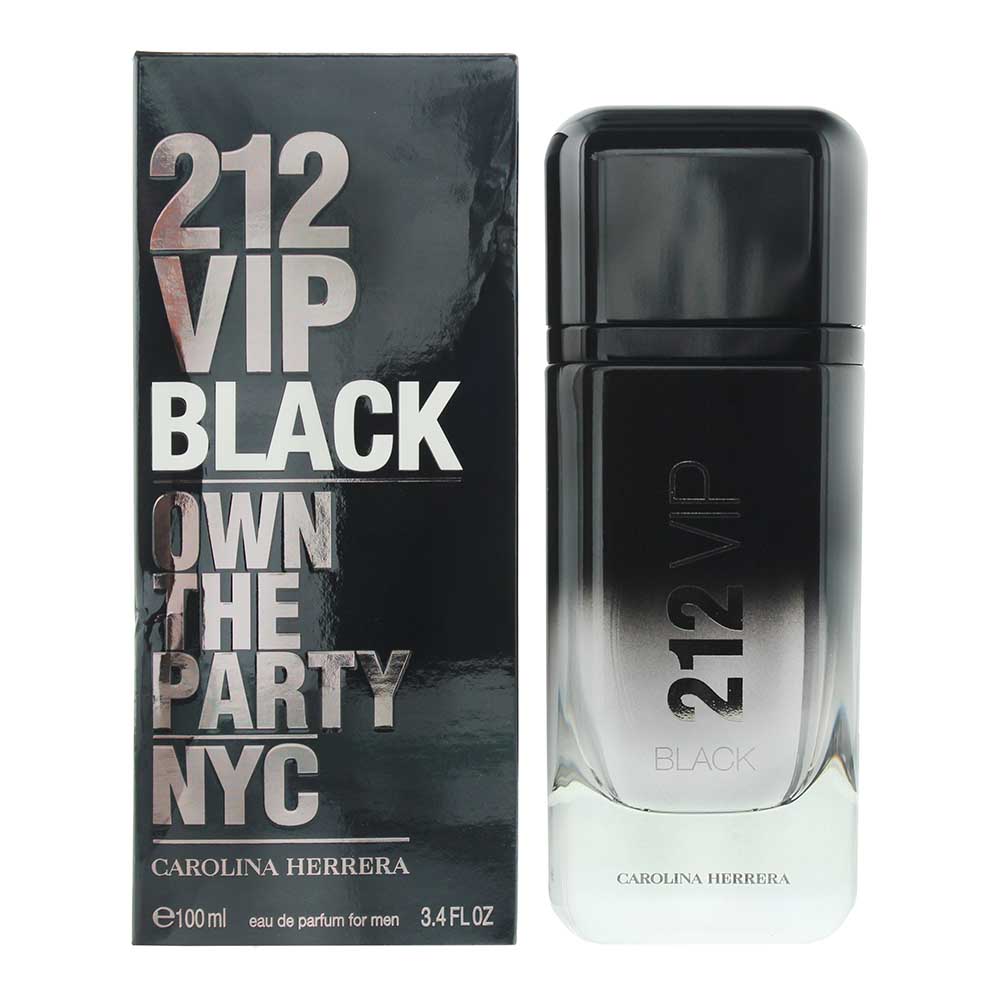 Carolina Herrera Mens 212 Vip Black Eau de Parfum 100ml - One Size