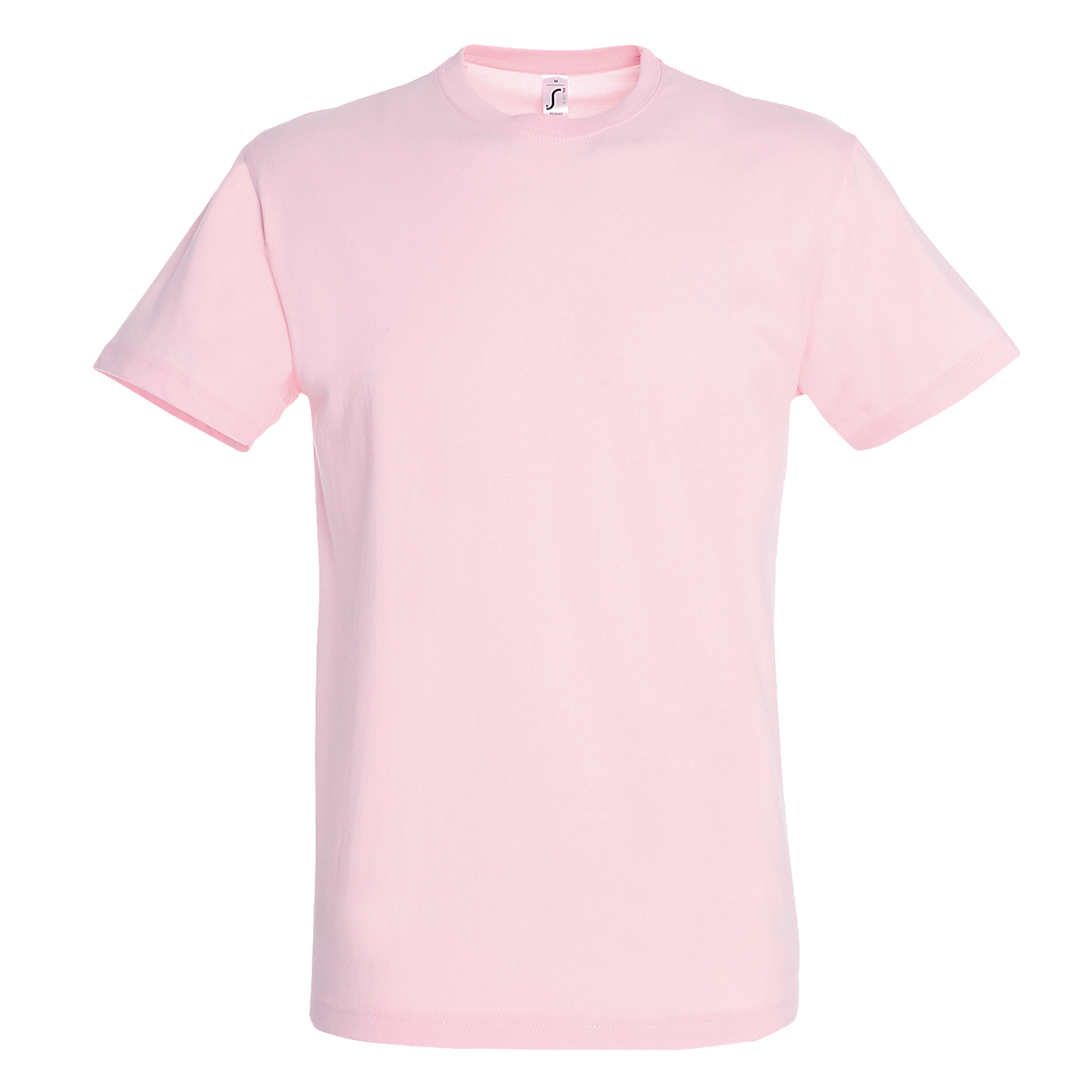 SOLS Mens Regent Short Sleeve T-Shirt (Pale Pink) Cotton - Size 2XS