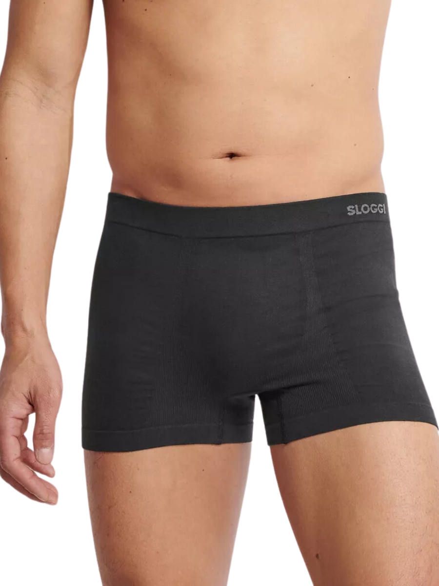 Sloggi Womens GO Smooth Mens Short C2P - Black Polyamide - Size Large