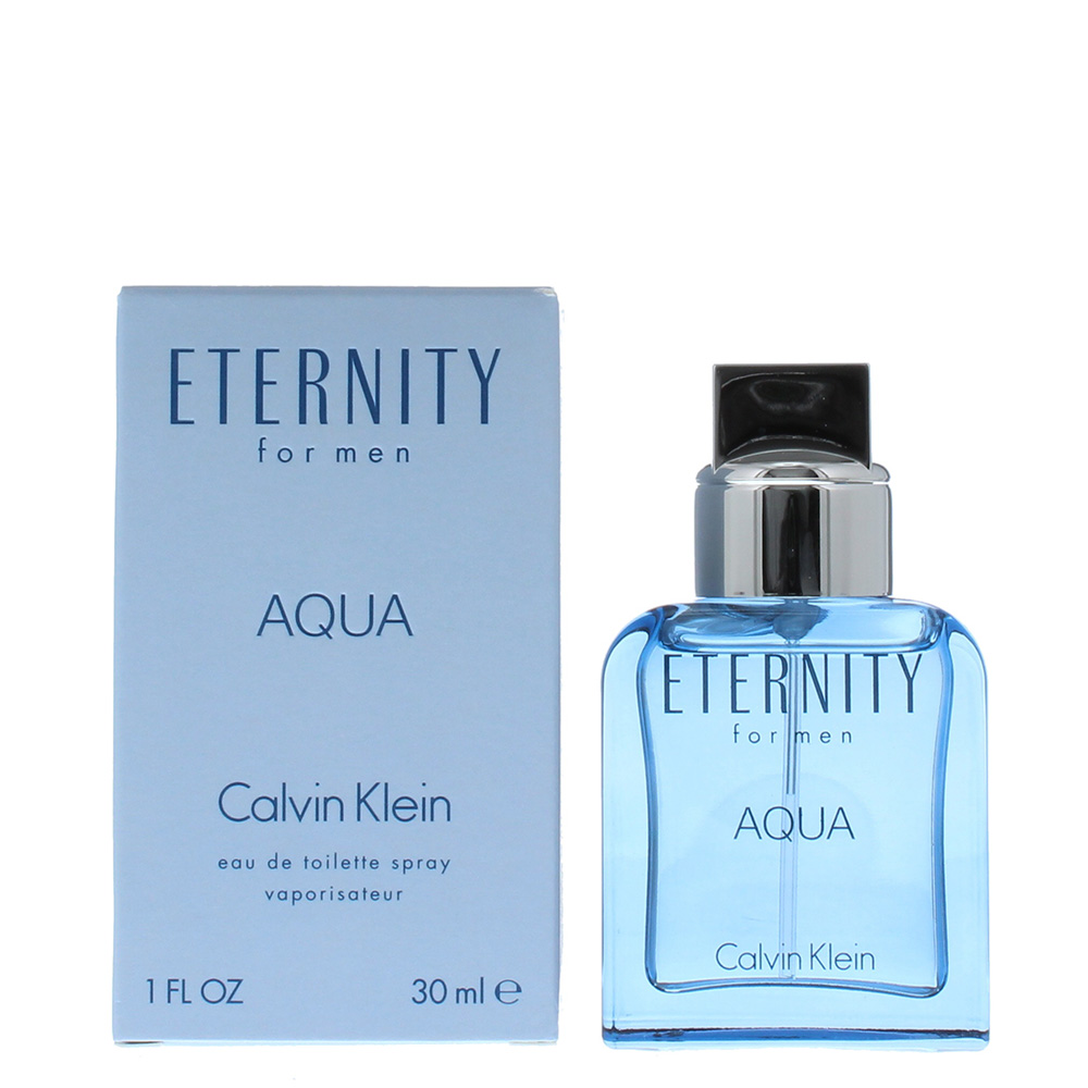 Calvin Klein Mens Eternity For Men Aqua Eau de Toilette 30ml Spray - Green - One Size