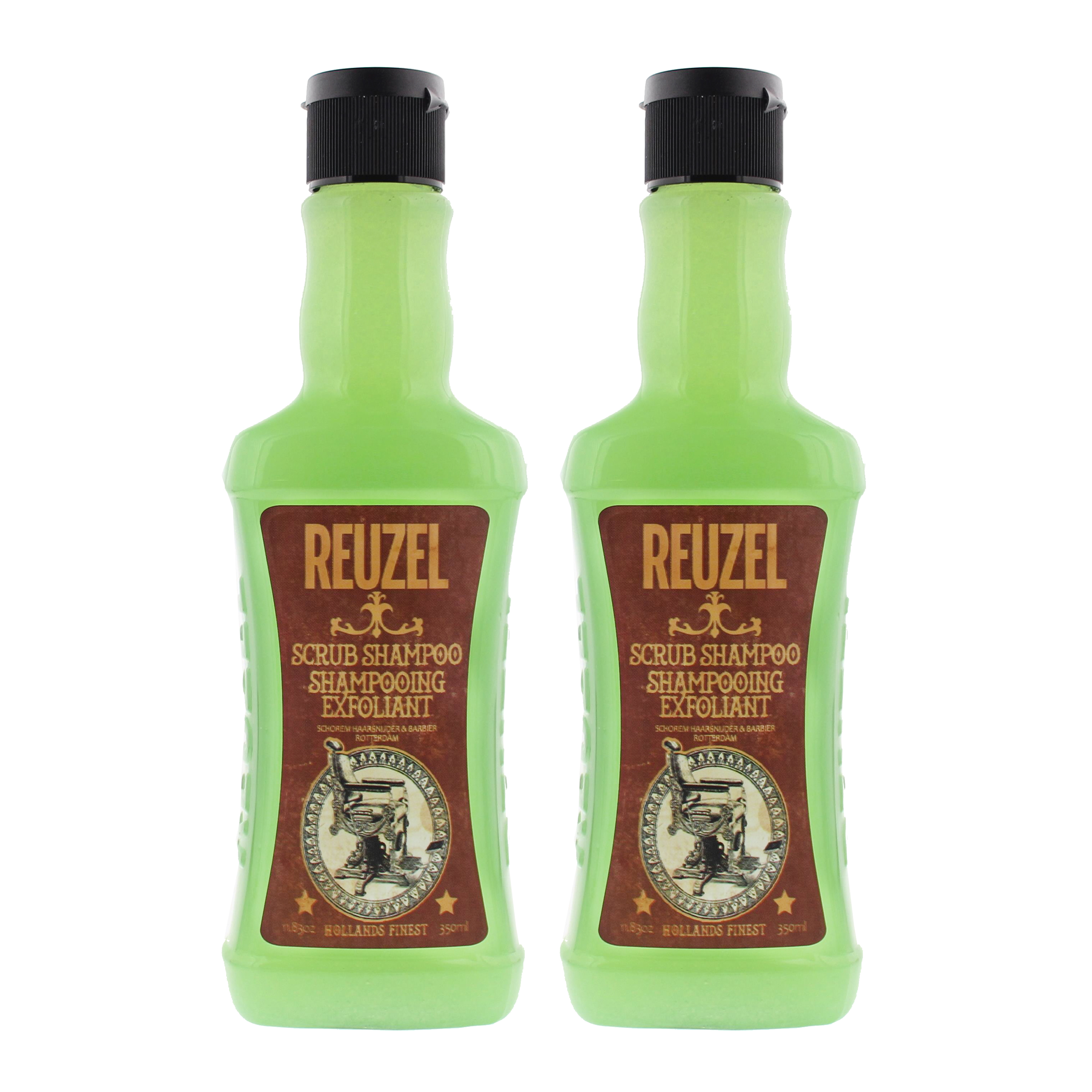 Reuzel Mens Scrub Shampoo 350ml x 2 - NA - One Size