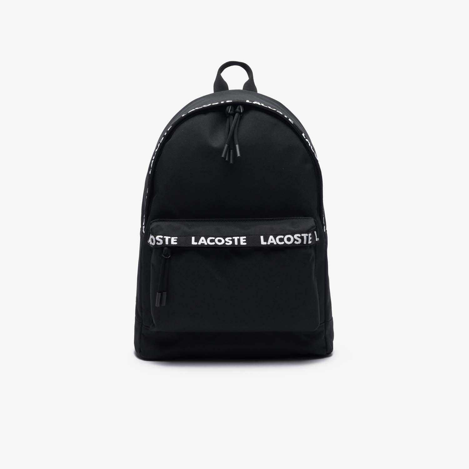 Lacoste Mens Accessories Neocroc Backpack in Black - One Size