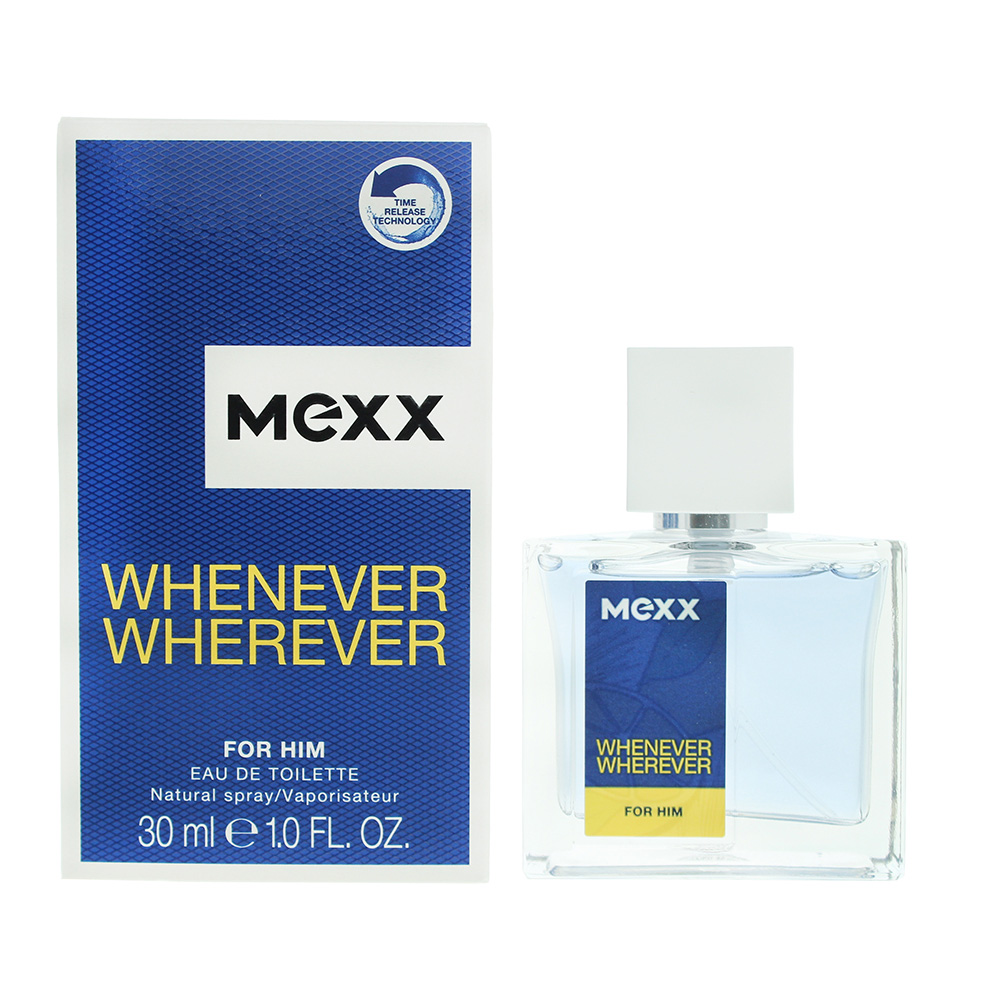 Mexx Mens Whenever Wherever For Him Eau De Toilette 30ml - NA - One Size