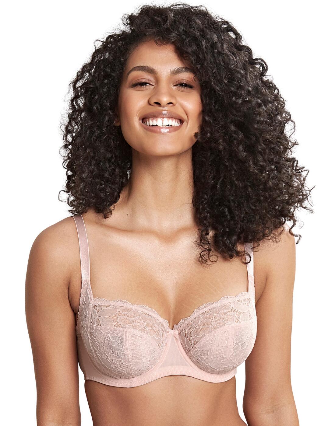 Panache Lingerie Womens 10161 Imogen Balcony Bra - Pink Elastane - Size 30DD