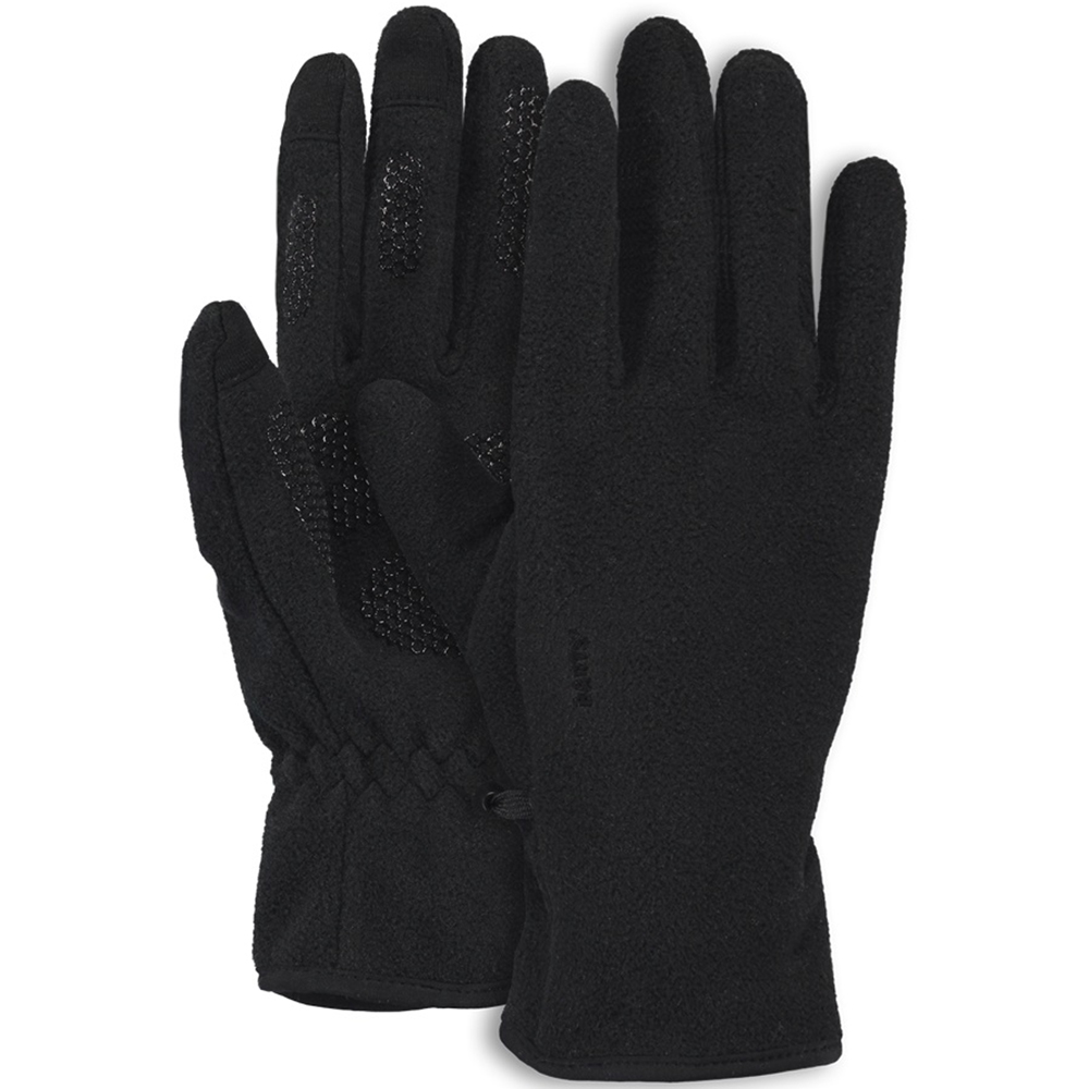 Barts Mens Fleece Warm Touch Screen Gloves - Black - Size Medium/Large