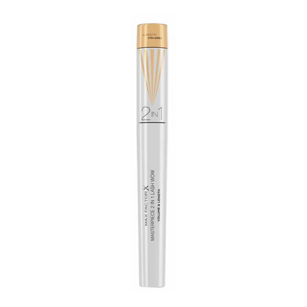 Max Factor Womens Masterpiece 2 in 1 Lash Wow Volume & Length Mascara 7ml - Black - One Size