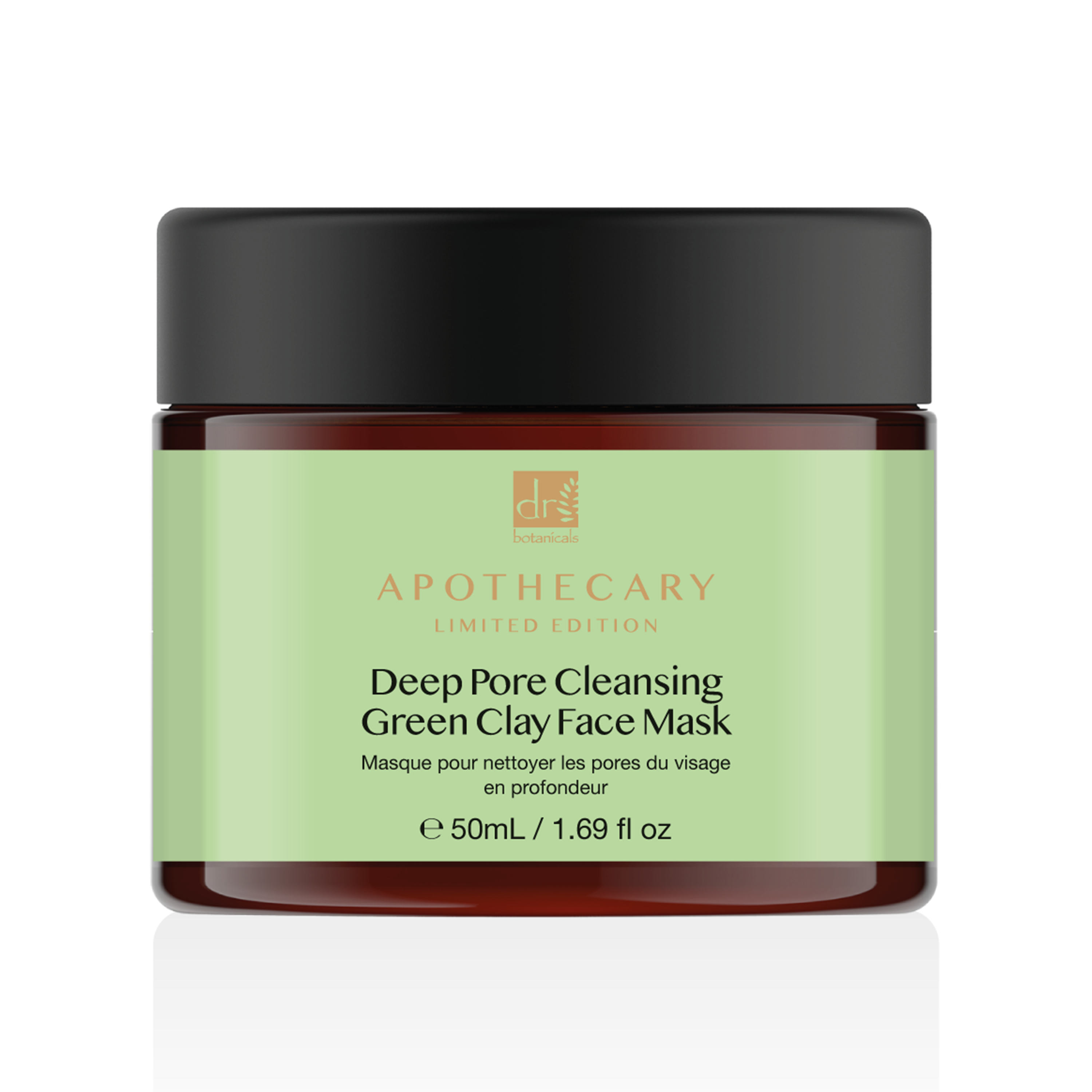 Dr. Botanicals Unisex Dr Deep Pore Cleansing Green Clay Face Mask 50ml - One Size