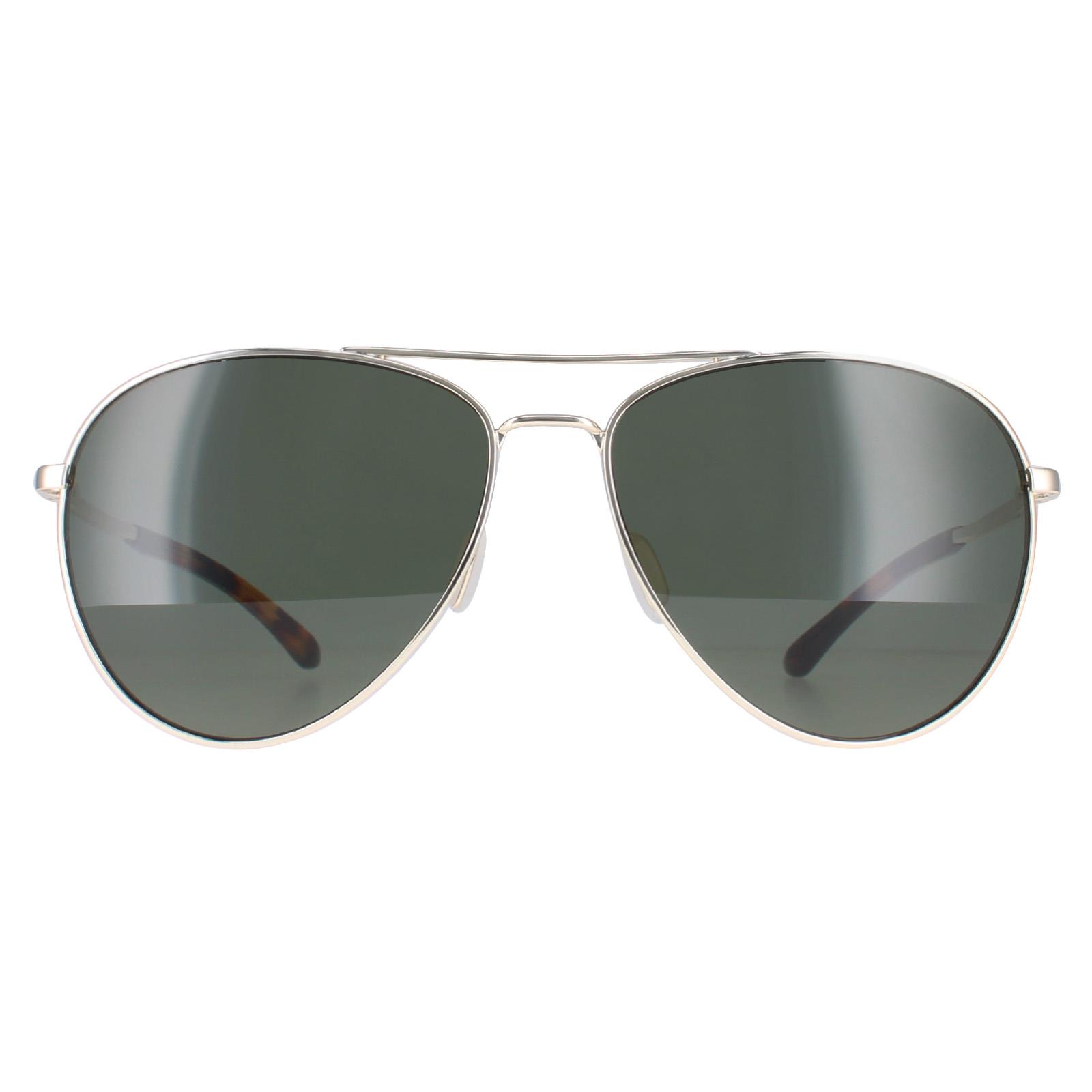 Smith Aviator Unisex Gold Grey Layback Metal - One Size