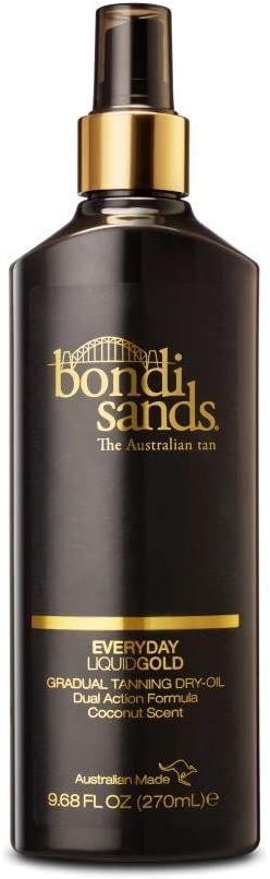 Bondi Sands Unisex Everyday Gradual Liquid Gold Tanning Oil 270ml - One Size