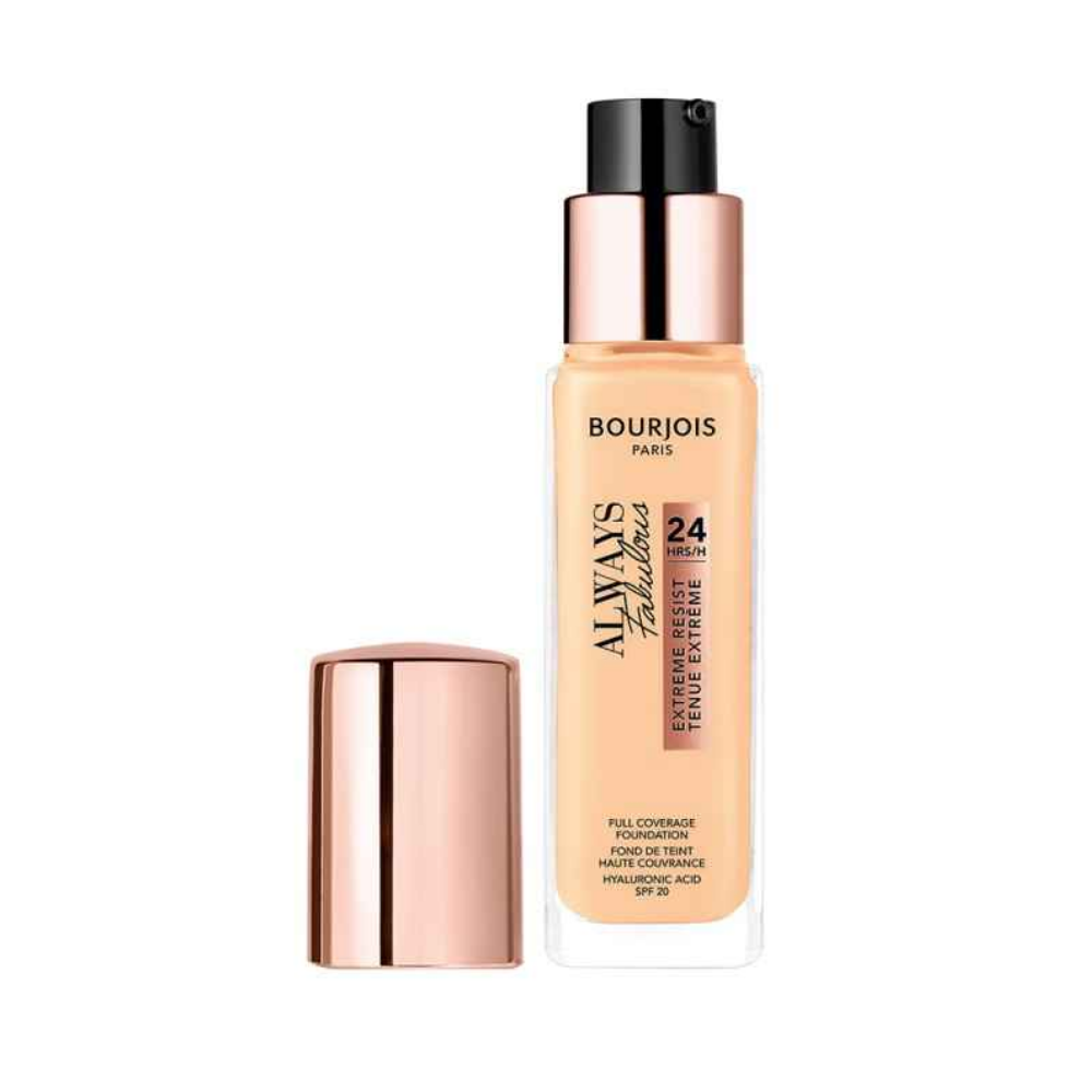 Bourjois Paris Womens Always Fabulous 24hr Extreme Resist Foundation - 420 Light Sand - NA - One Size