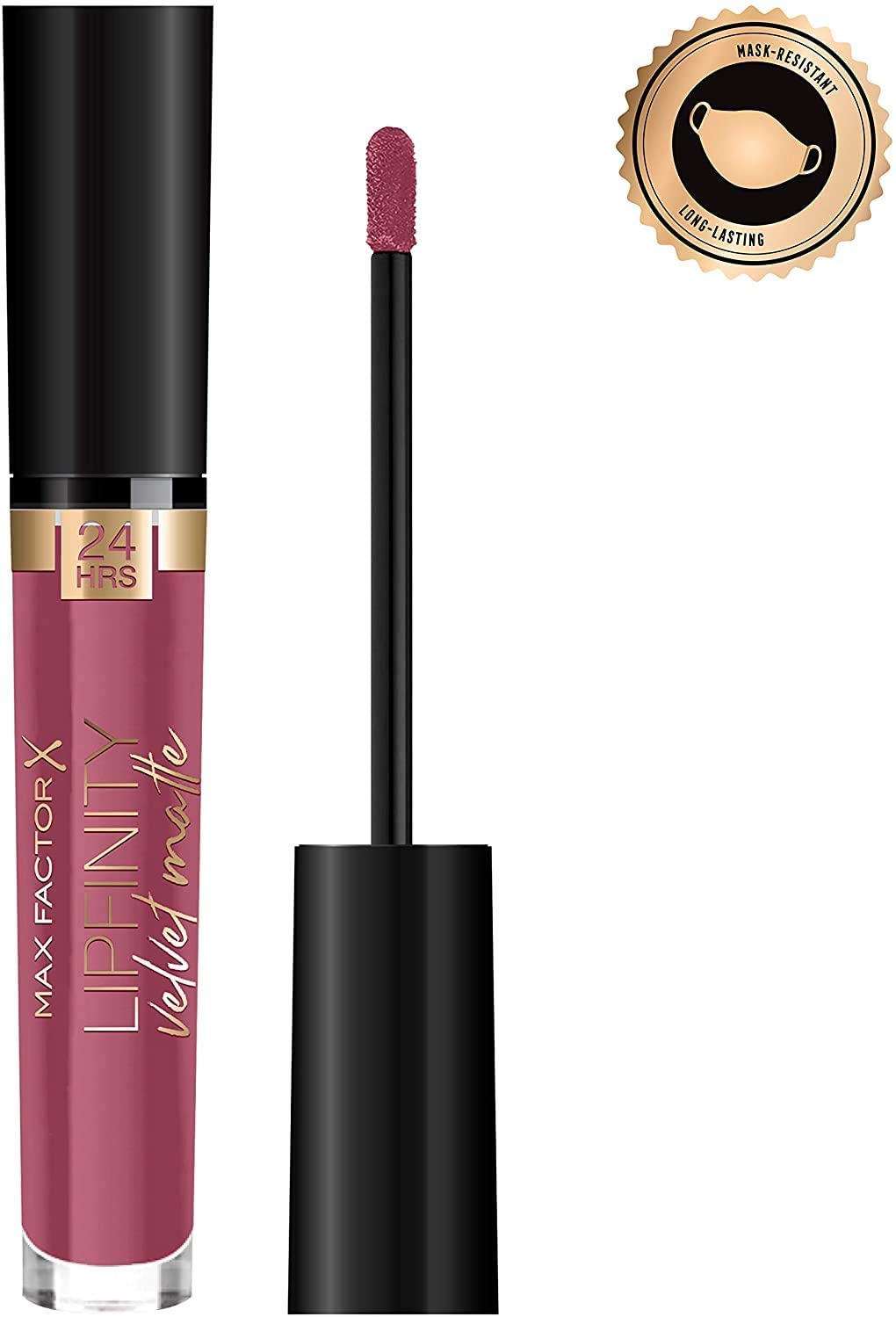 Max Factor Unisex Lipfinity Velvet Matte 24Hr Lipstick - 005 Merlot - NA - One Size