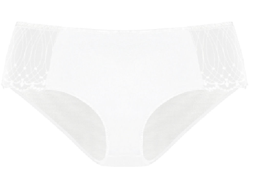 Wonderbra Womens Modern Chic Short - White Polyamide - Size X-Large