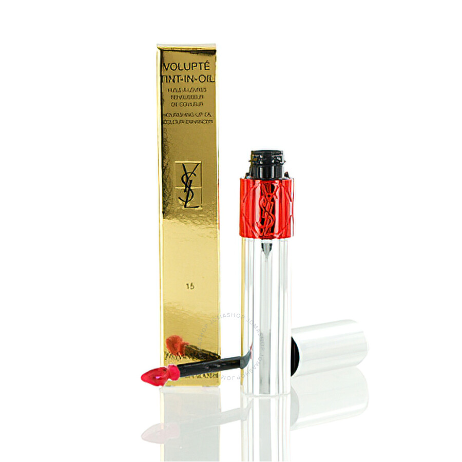 Yves Saint Laurent Unisex YSL VOLUPTE TINT LIP OIL 15 RED MY LIPS 6ML - One Size