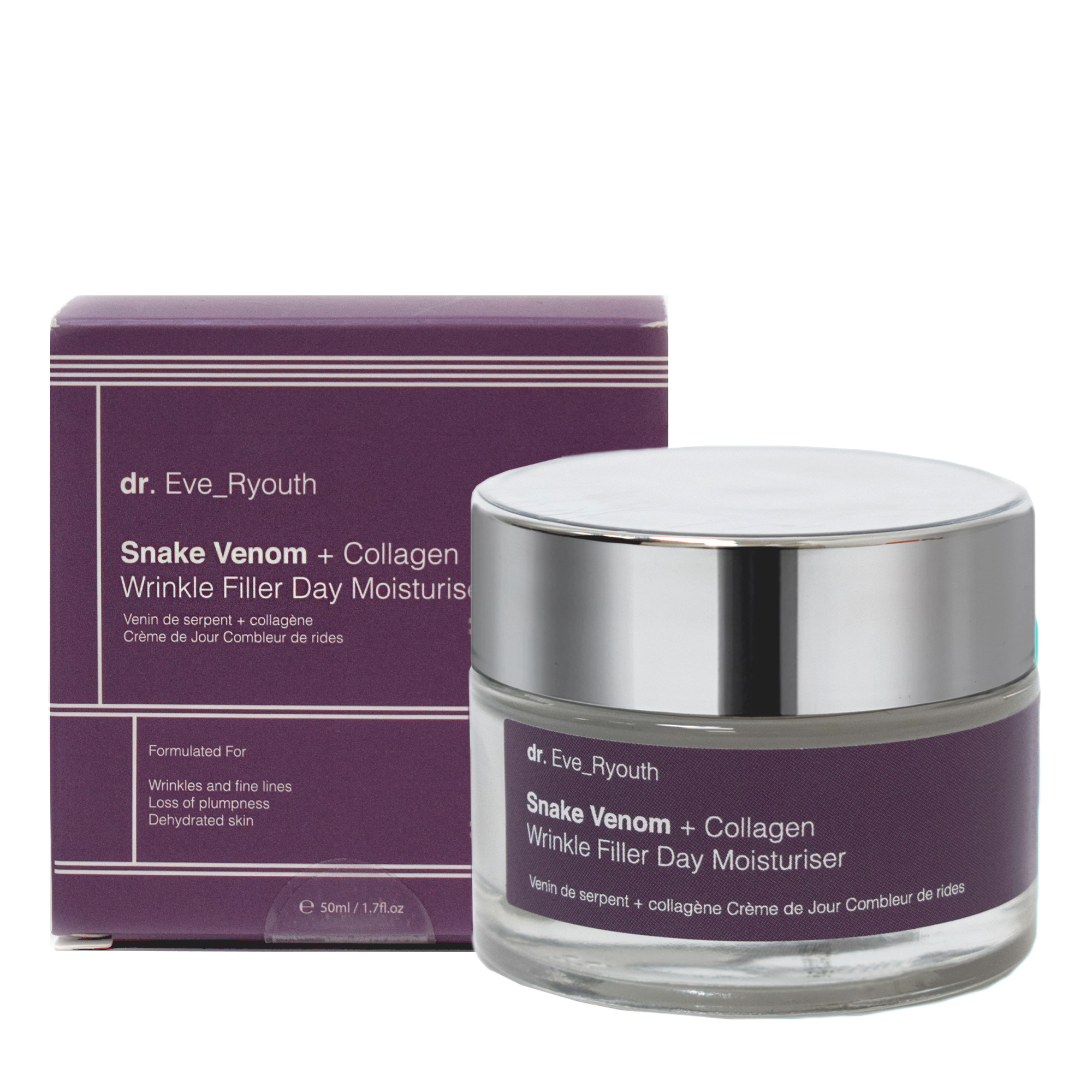 Thumbnail - Schlangengift + Kollagen Faltenf¸ller Tagesfeuchtigkeitscreme 50ml