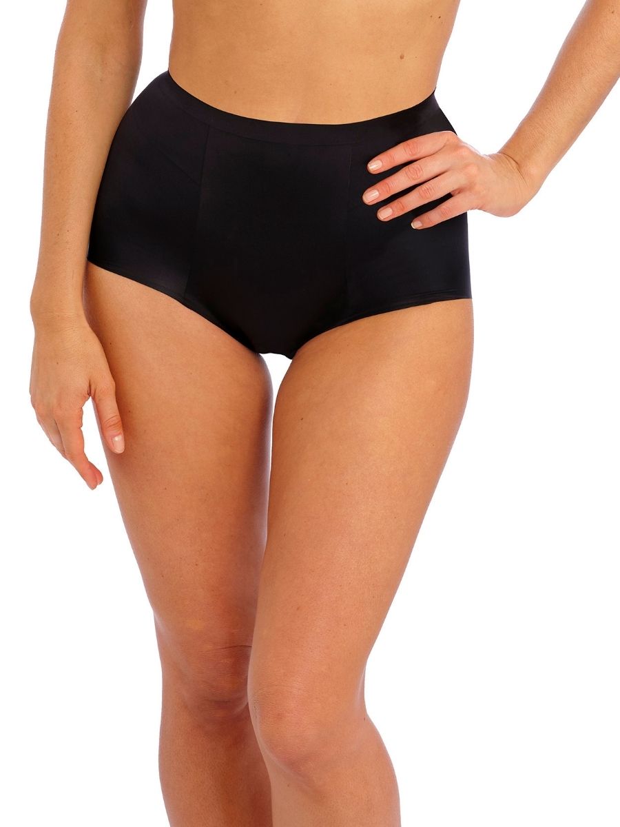 Wacoal Womens Ines Secret Shaping Brief - Black Polyamide - Size Small