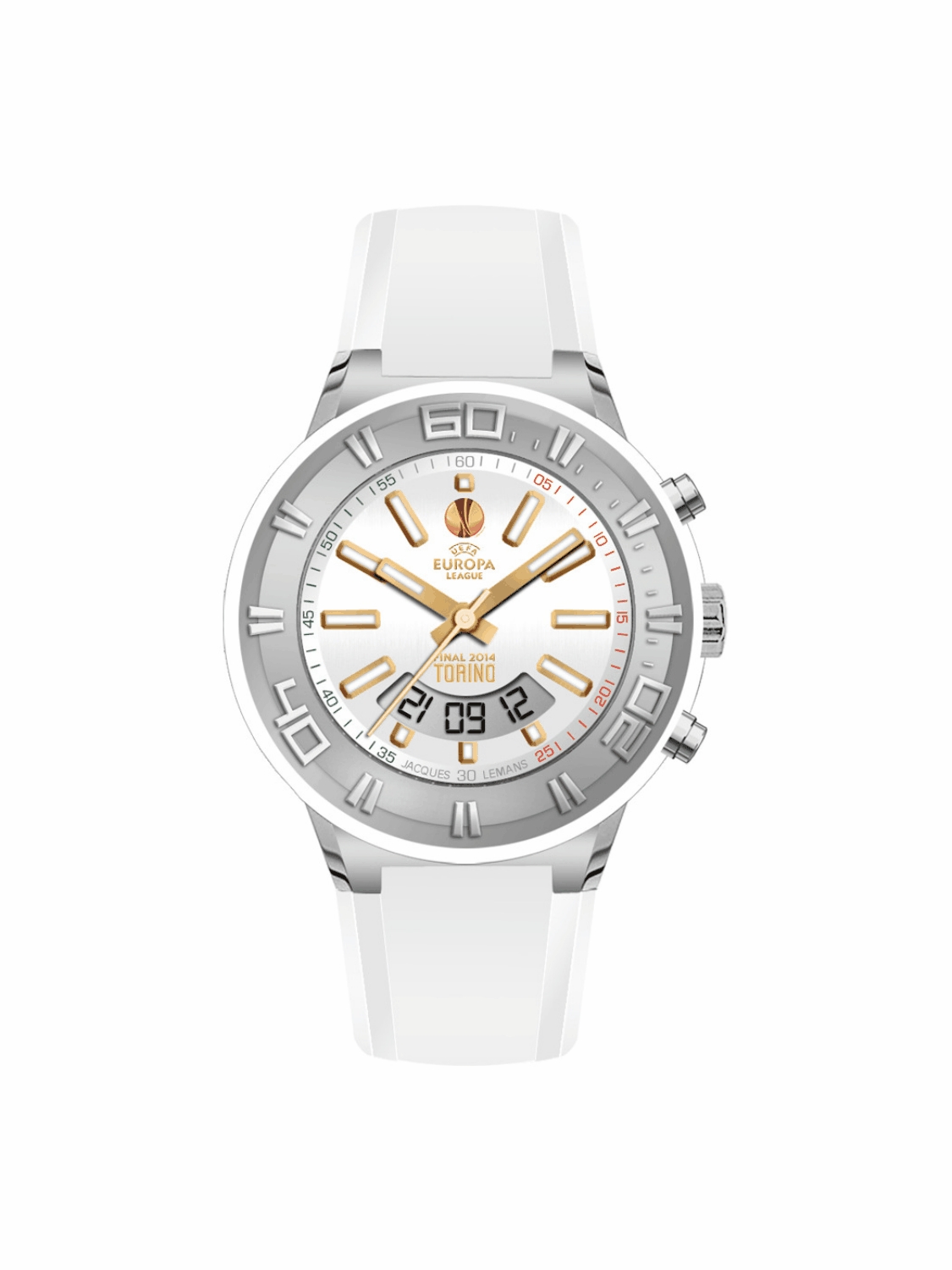 Thumbnail - Jacques Lemans Unisex-Uhr Quartz Silber