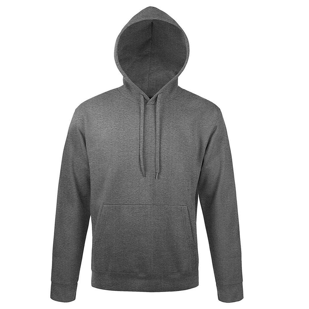 SOLS - "Snake" Kapuzenpullover für Herren/Damen Unisex (Dunkelgraue Melange)