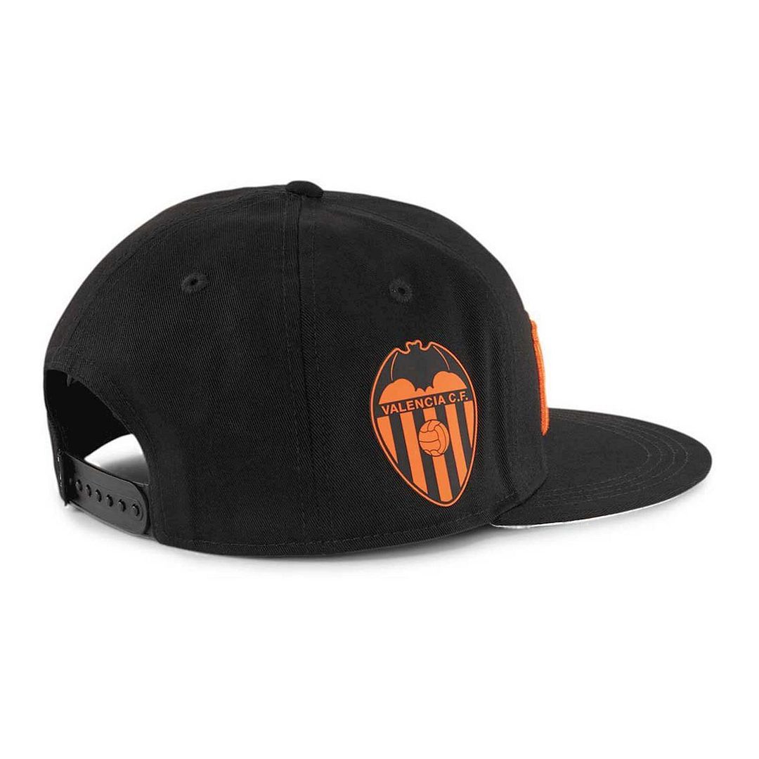 Puma Valencia CF Flat Brim Justerbar Passform Svart Unisex Keps 022916 02 herr – bild 2