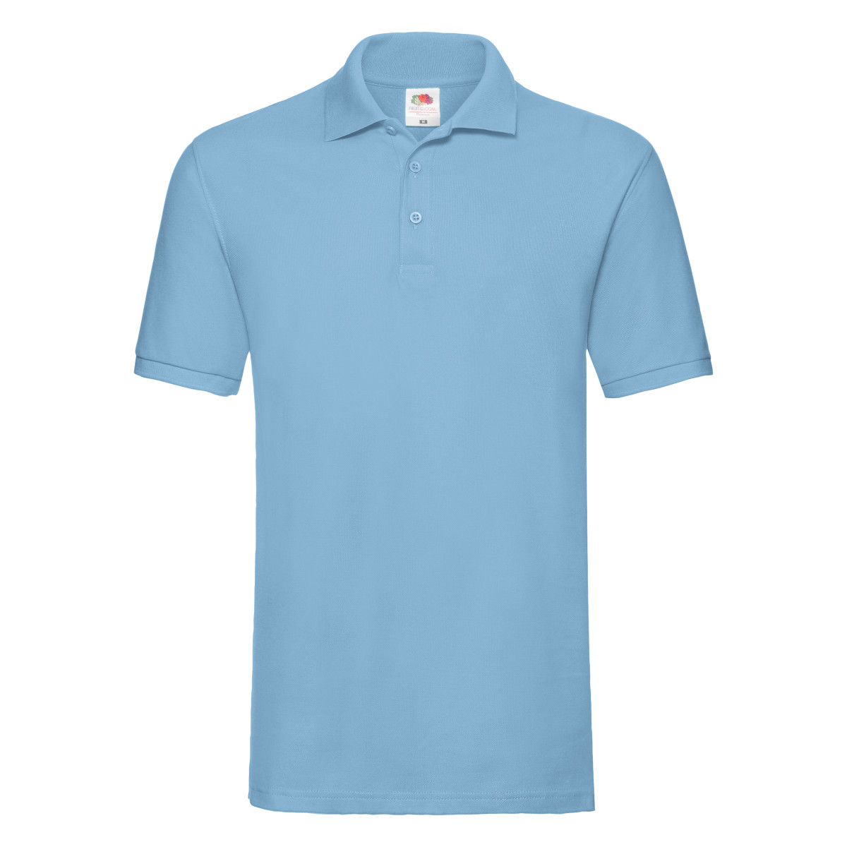 Fruit of the Loom - "Premium" Poloshirt für Herren/Damen Unisex (Himmelblau)
