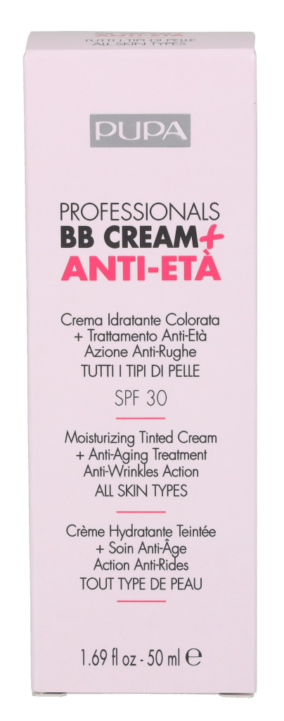 Pupa Professionals BB Cream + Anti-Aging SPF30 dagkräm dam – bild 2