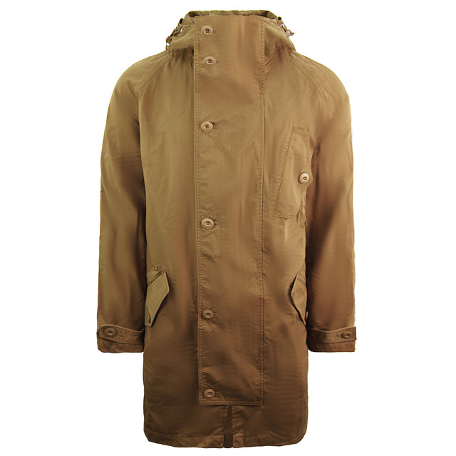 LACOSTE Twill brun parkasjacka för herrar – bild 2
