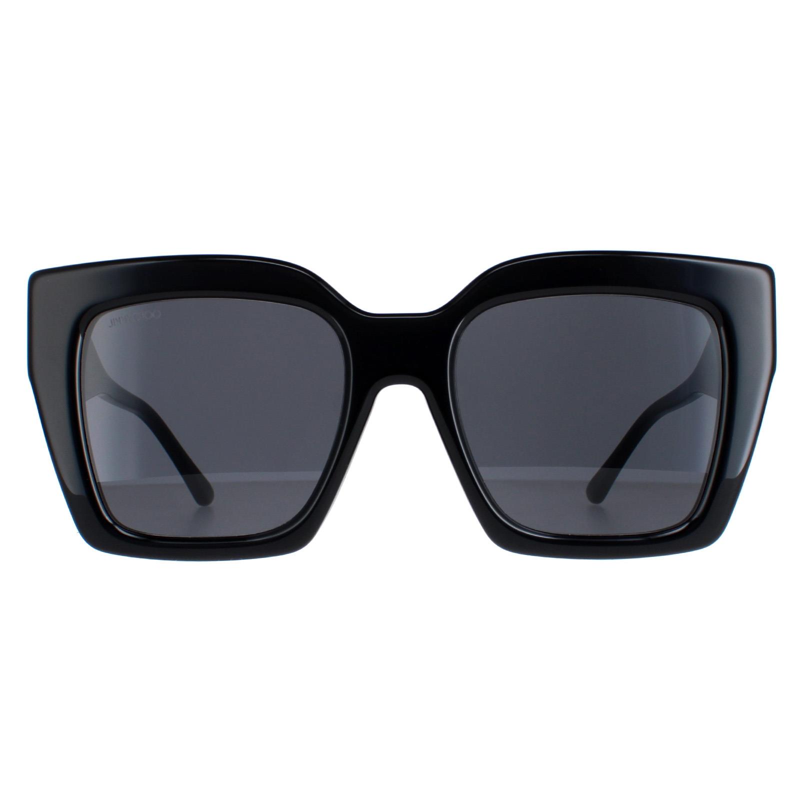 Thumbnail - Jimmy Choo Square Damen Schwarz Grau Eleni/G/S