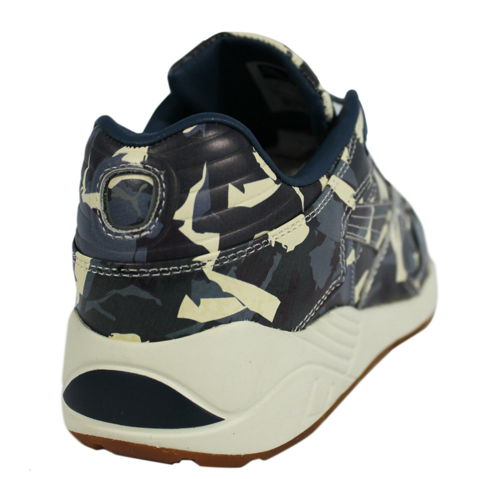 Puma XS 850 x BWGH Camo Blå Läder Lace Up Träningsskor för herrar 357384 01 X25A – bild 2