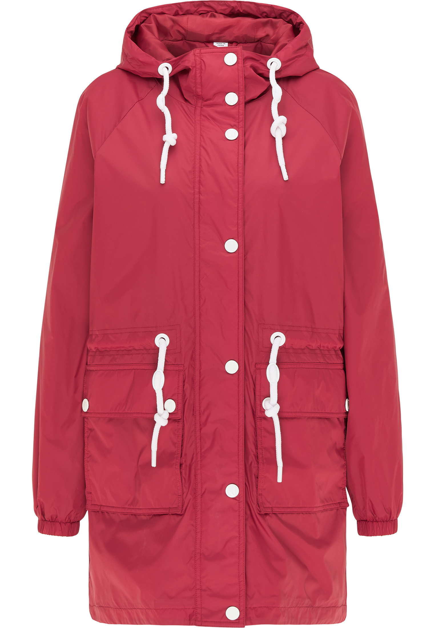 Dreimaster Lichtgewicht parka boundry Dames rood