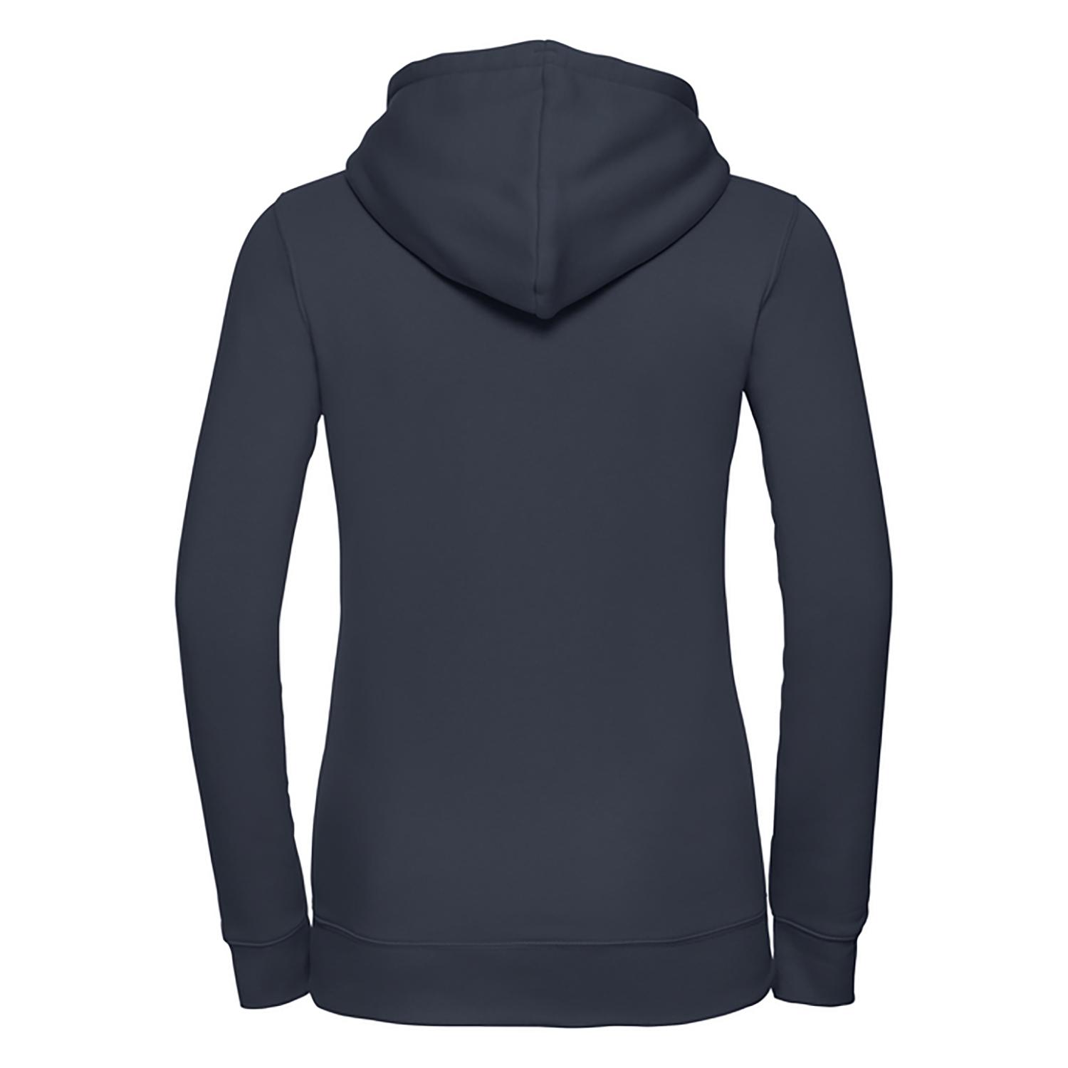 Russell Athletic Russell Womens Premium Authentic Hoodie (3-lagers tyg) (Franska flottan) dam – bild 2