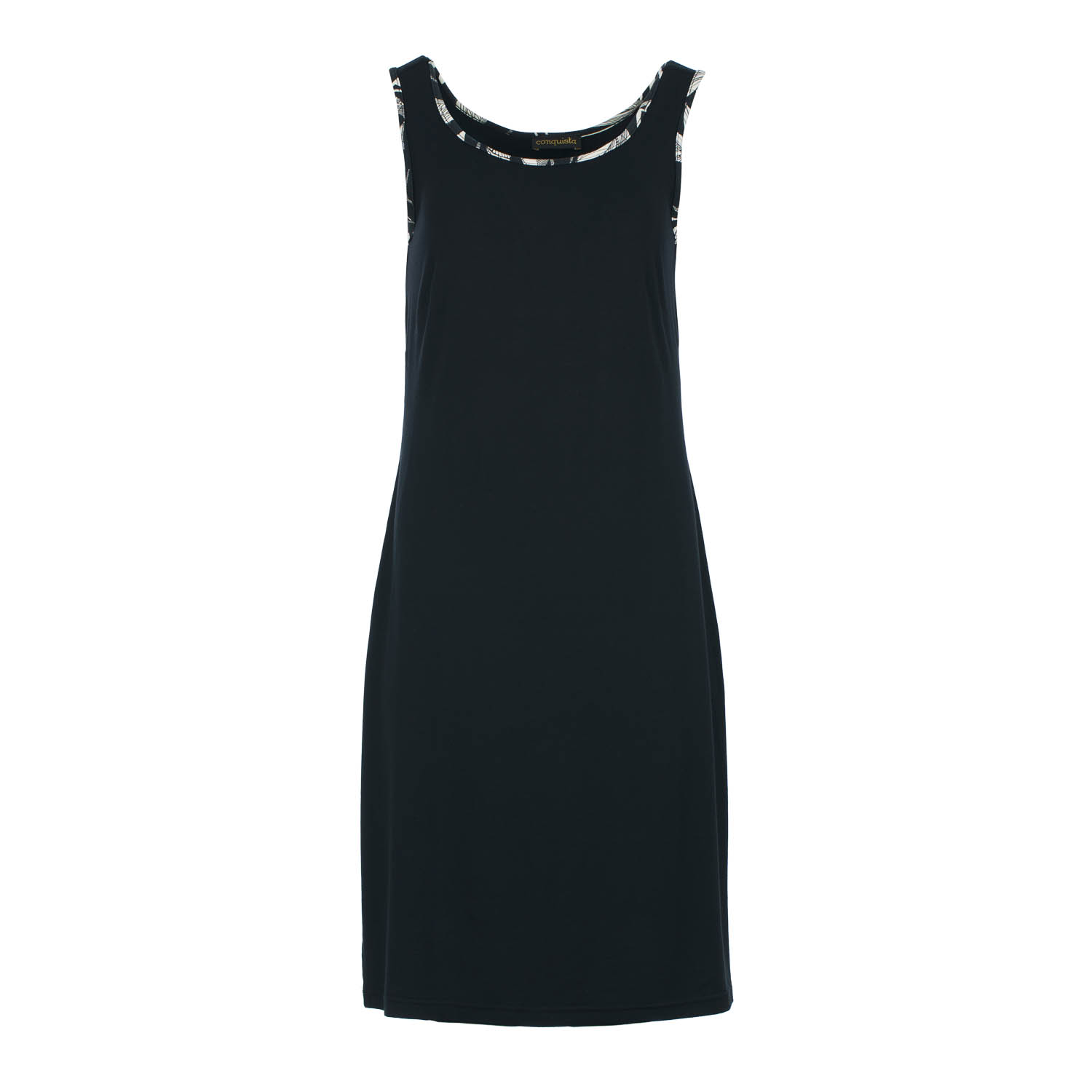 Thumbnail - Einfaches, bequemes ärmelloses Kleid