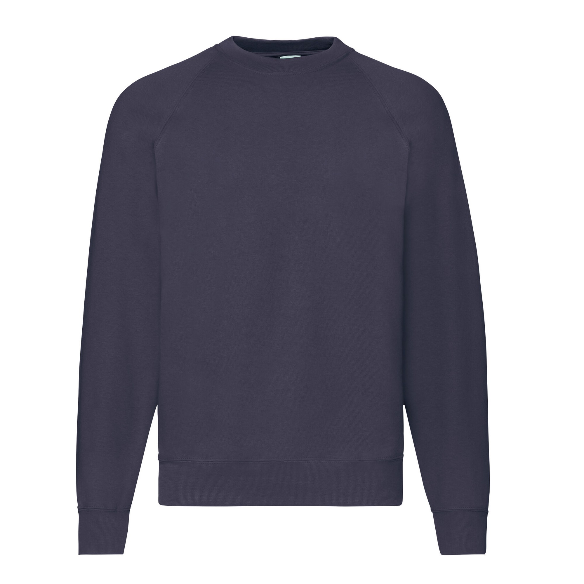 Thumbnail - Fruit of the Loom - "Classic" Sweatshirt für Herren Raglanärmel (Marineblau)