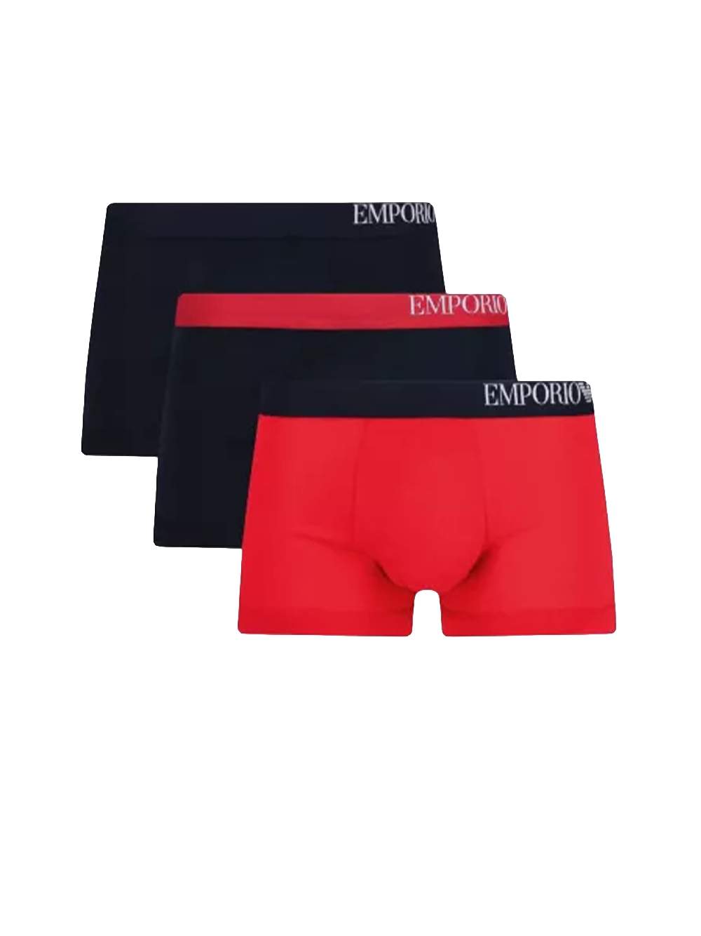 Thumbnail - Emporio Armani Boxershorts 3er-Pack Herren Rot