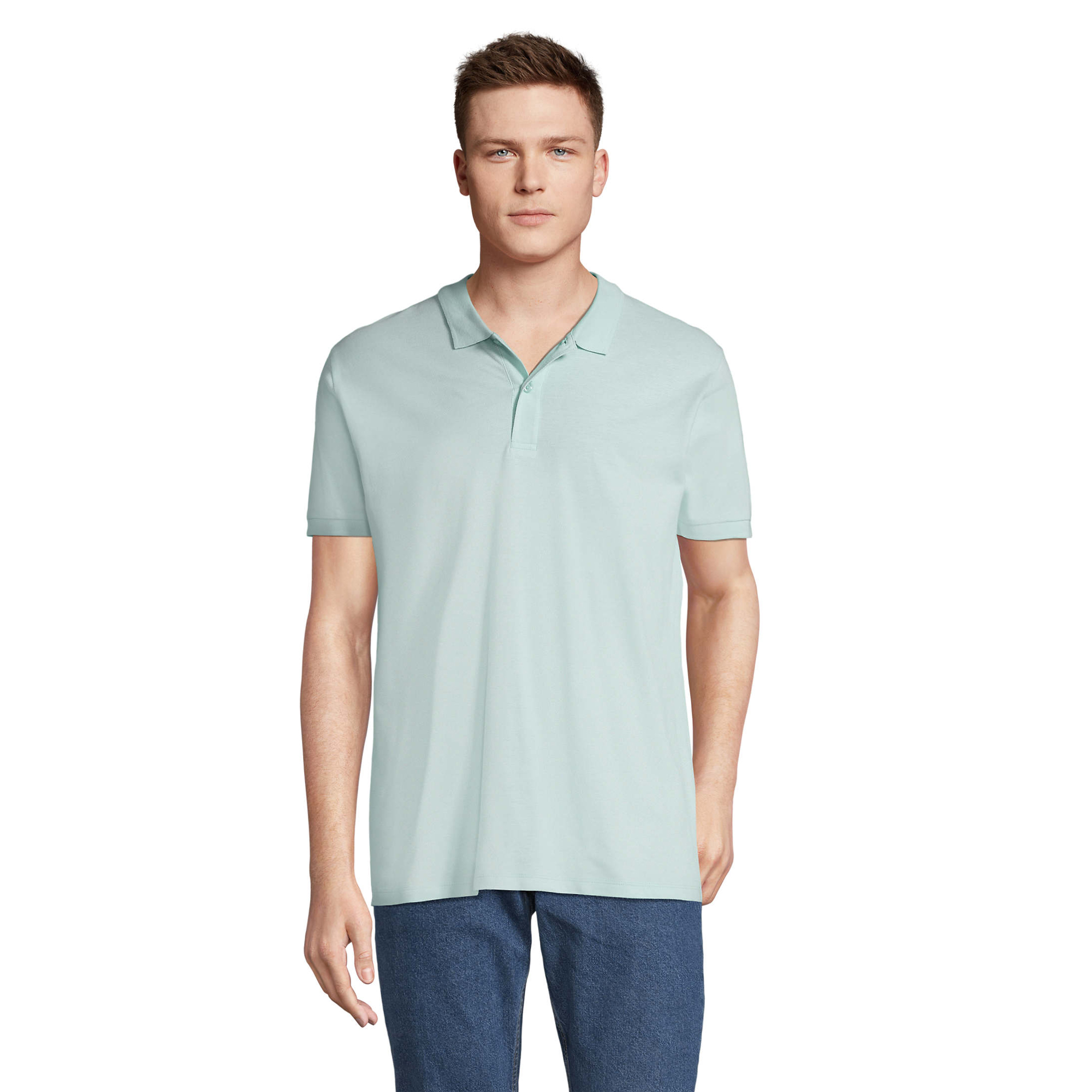 SOLS Heren Planet Poloshirt (Arctisch blauw)