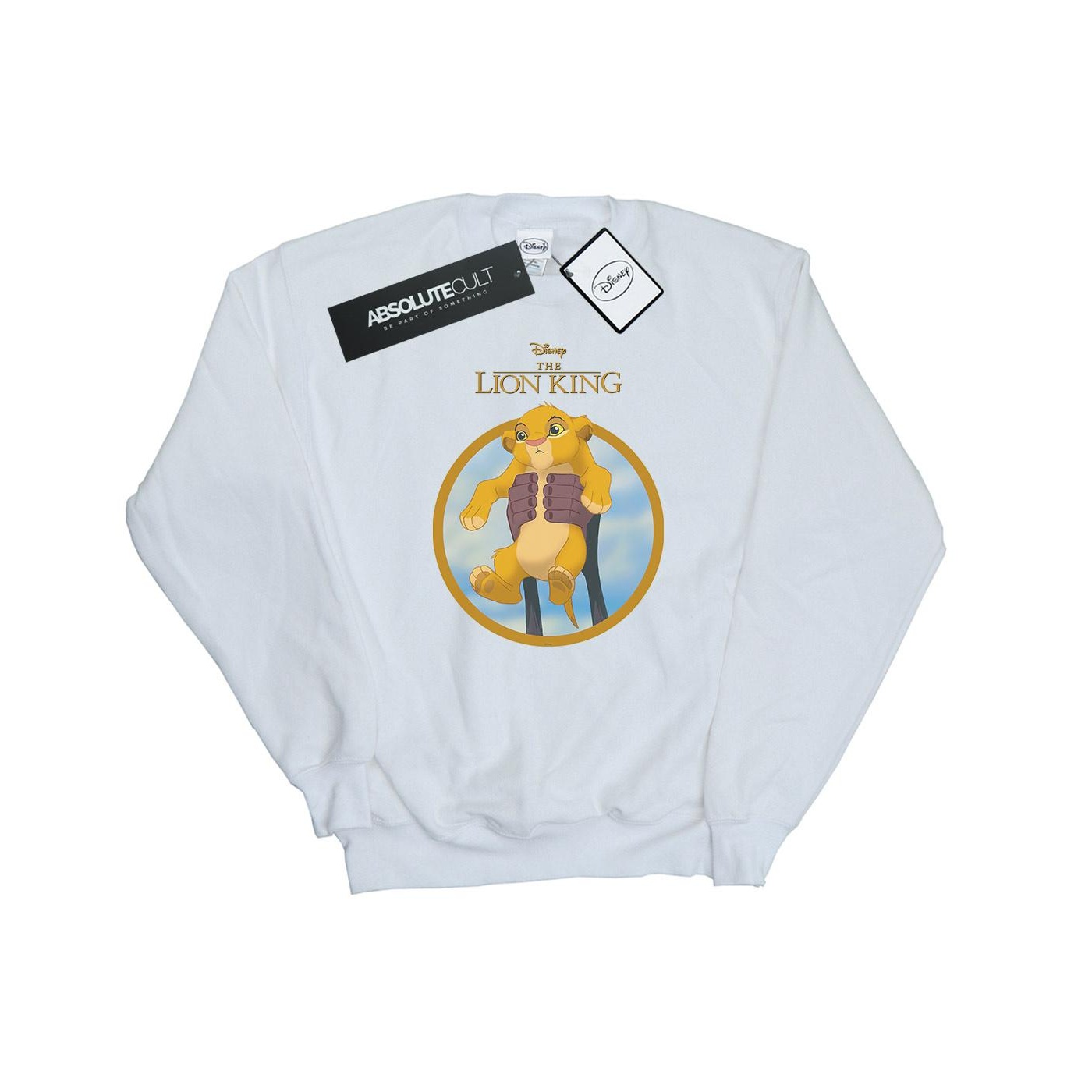 Thumbnail - Disney - "The Lion King Show Simba" Sweatshirt für Damen (Weiß)
