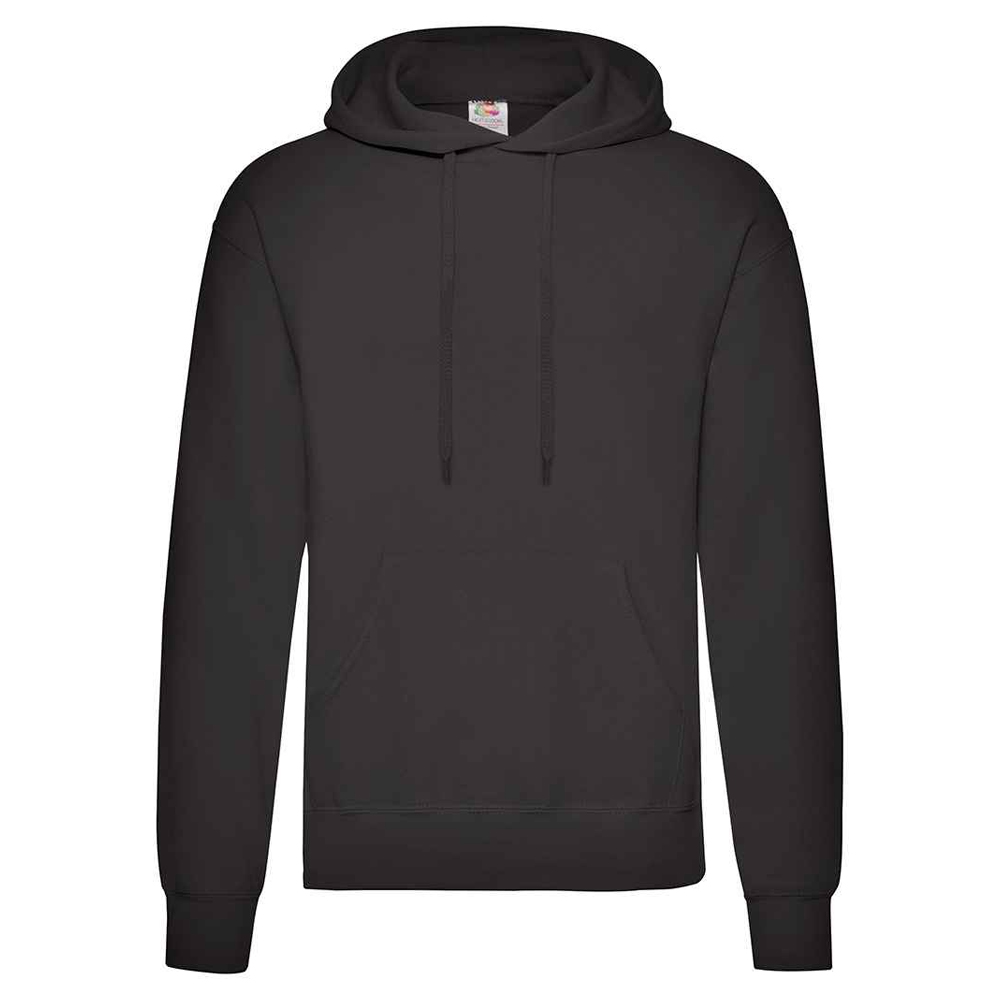 Unisex Classic Hoodie för vuxna (Svart)