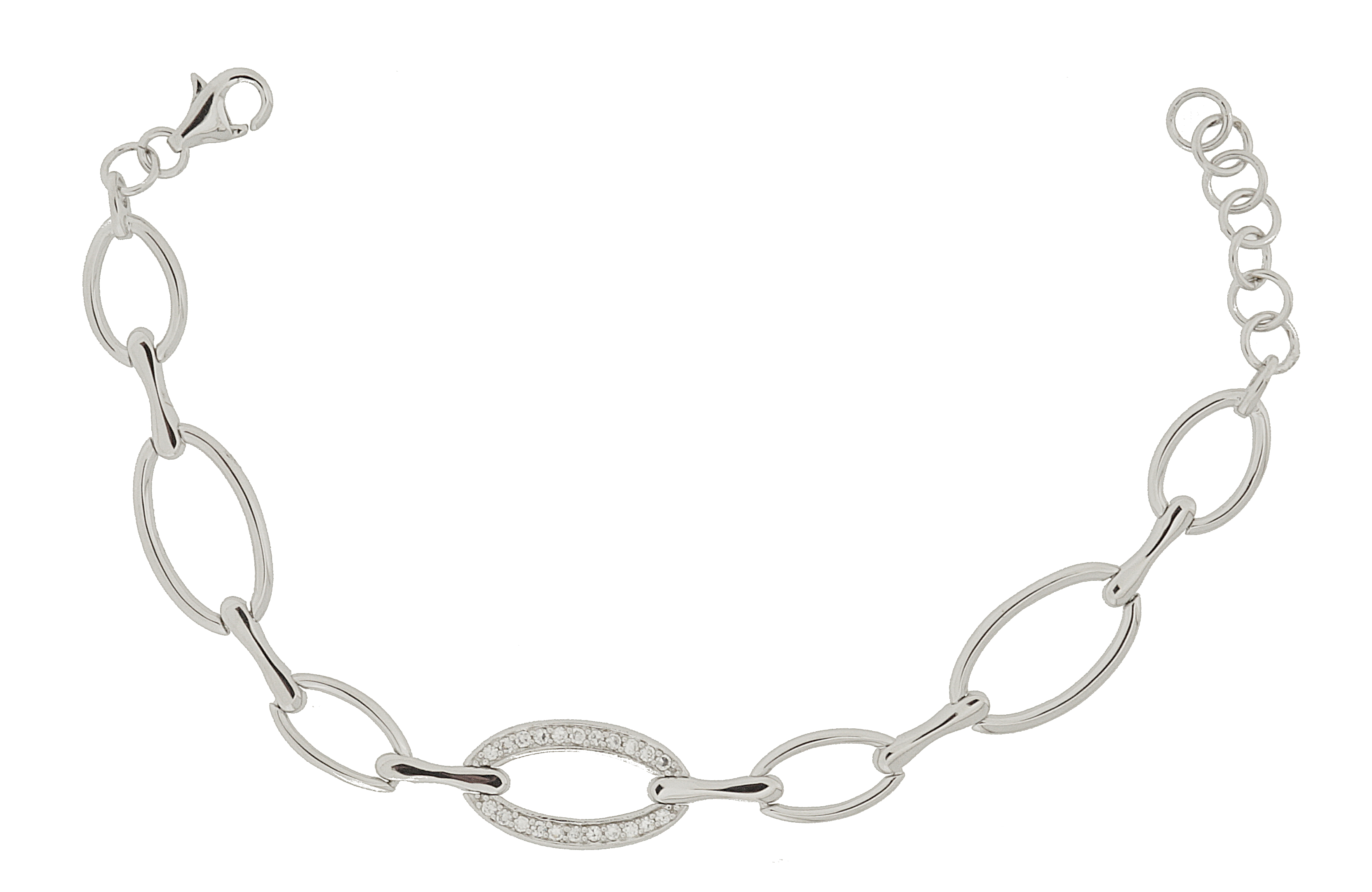 Orphelia Damen-Armband Aus 925er Sterlingsilber – Silber Za-1906