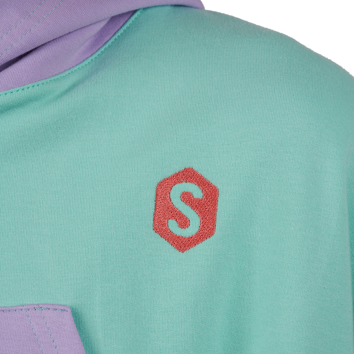 Superb BeHappy Multicolor Hoodie för kvinnor dam – bild 2