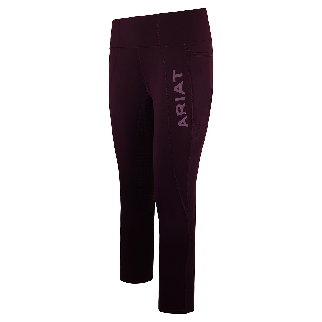 ARIAT Seat Grip Dam Burgundy Ridtights – bild 2