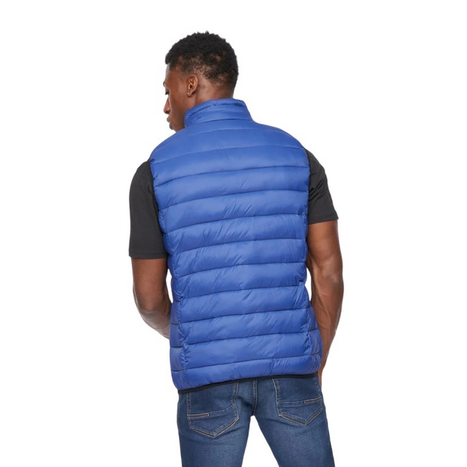 Crosshatch Gattering Gilet för herrar (Royal Blue) – bild 2