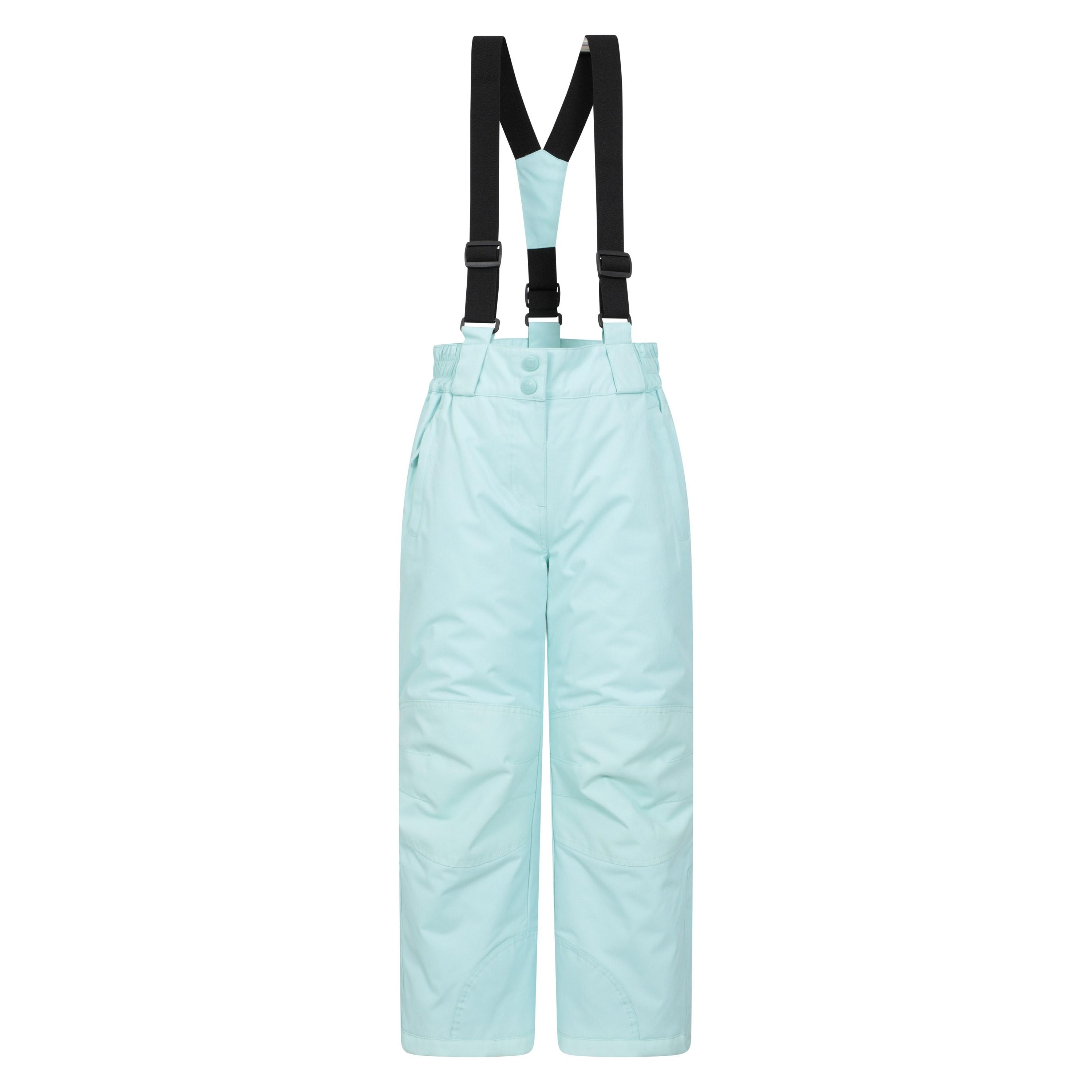 Mountain Warehouse Honing skibroek voor kinderen (Licht Teal)
