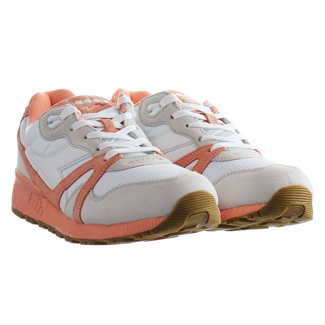 Diadora N9000 III Träningsskor för herrar Vit/Peach – bild 2