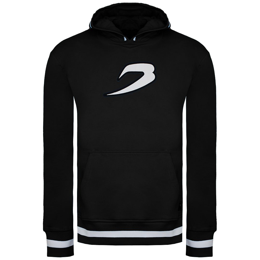 Thumbnail - BoxRaw 36 by Teddy Herren-Kapuzenpullover „Atlas“ in Schwarz