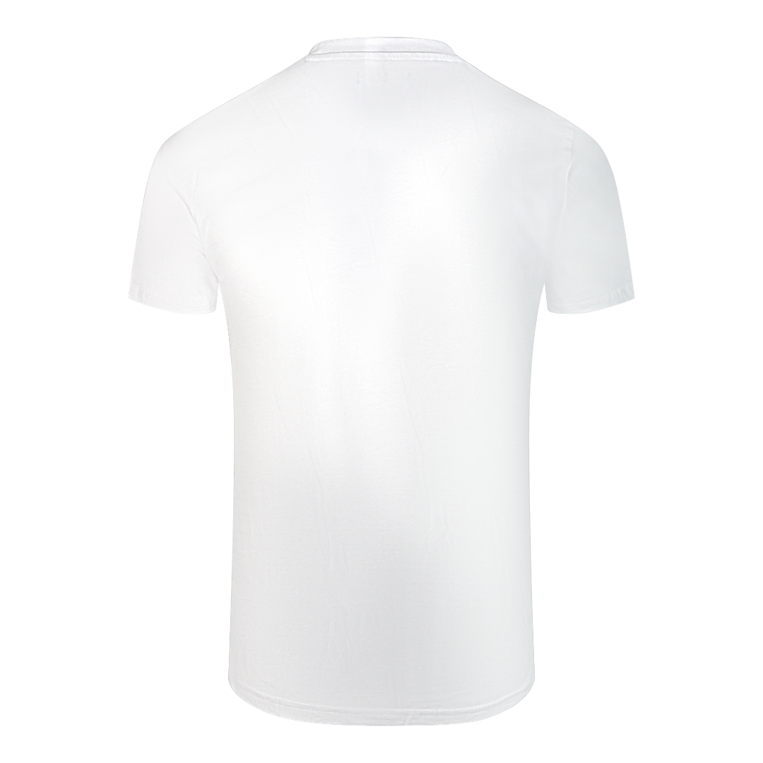 Cavalli Class Bold Logo Vit T-shirt herr – bild 2