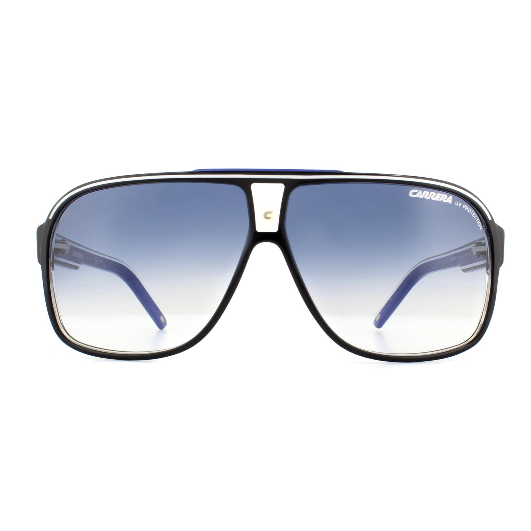 Thumbnail - Carrera Aviator Mens Black Dark Blue Gradient Sonnenbrille