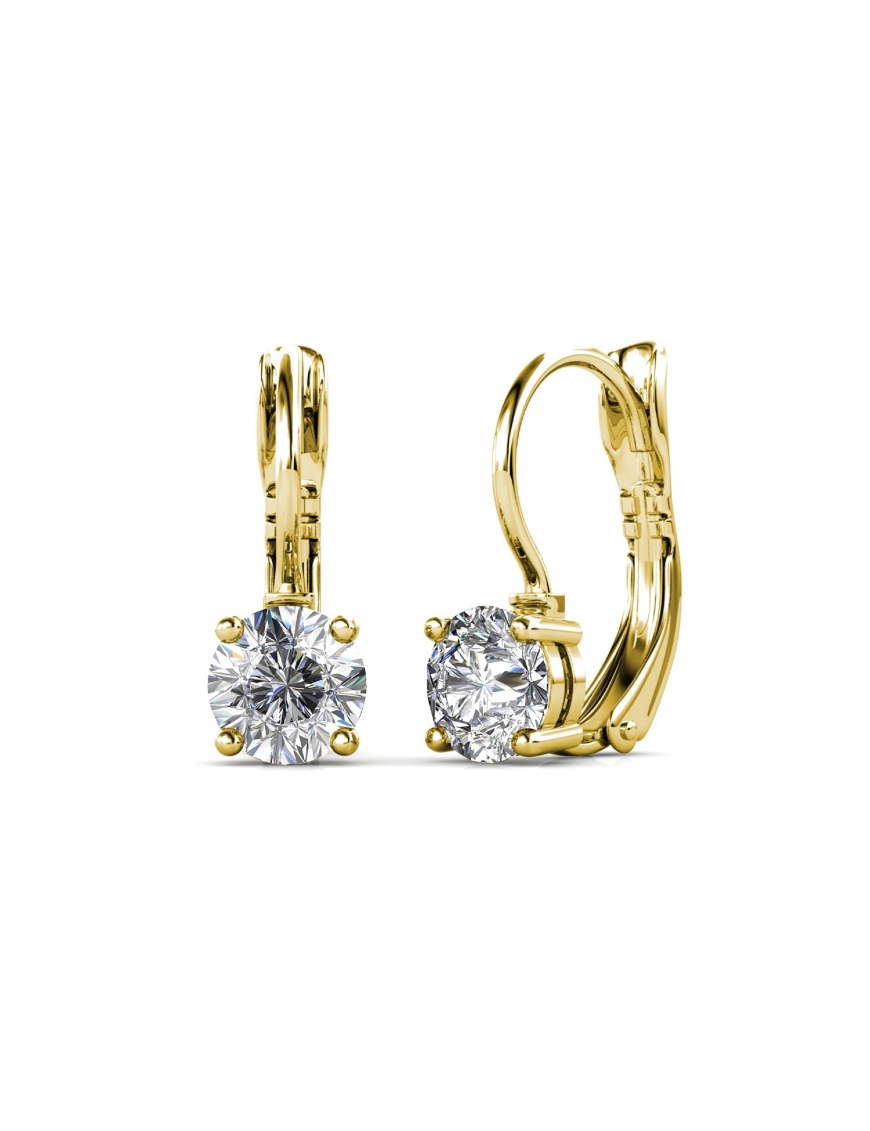 MYC Paris Parures Round Vernice Doré och Cristal halsband dam – bild 2